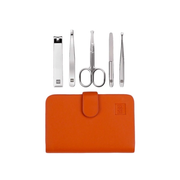 Маникюрный набор Huo Hou Stainless Steel Nail Clipper Set, коричневый